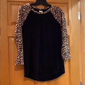 PINK Victoria’s Secret Cheetah Print Top